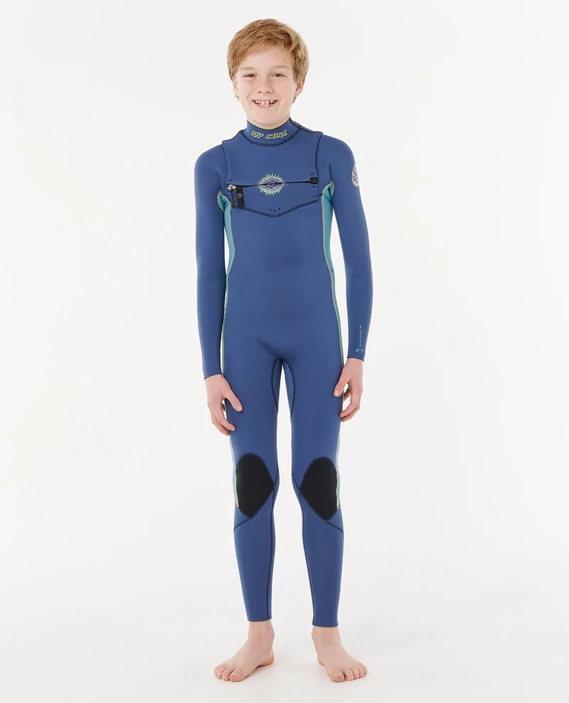 Kids Dawn Patrol 3/2 Chest Zip Steamer