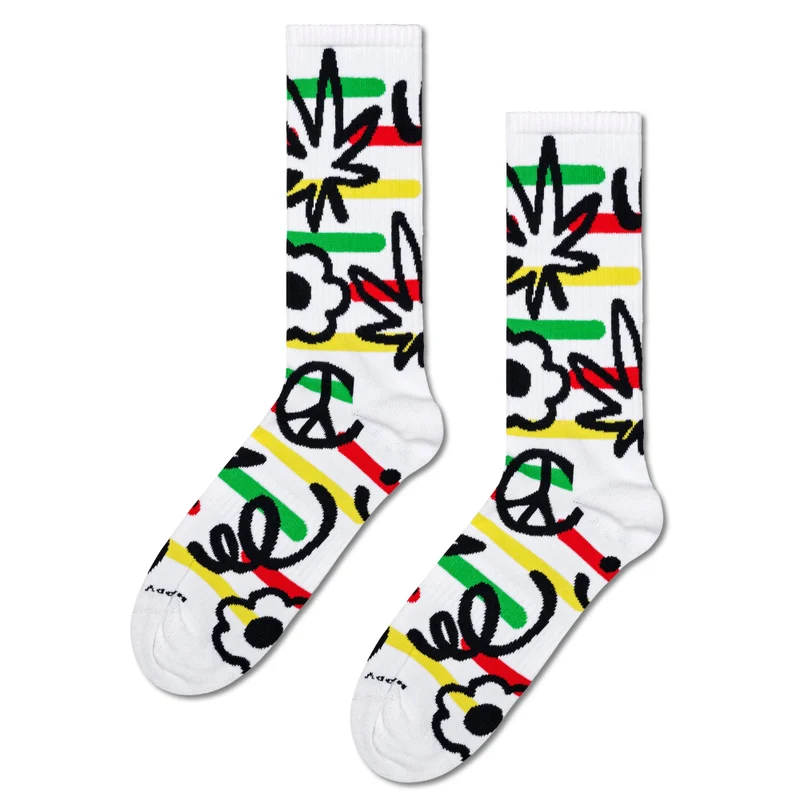 Doodle Sneaker Sock