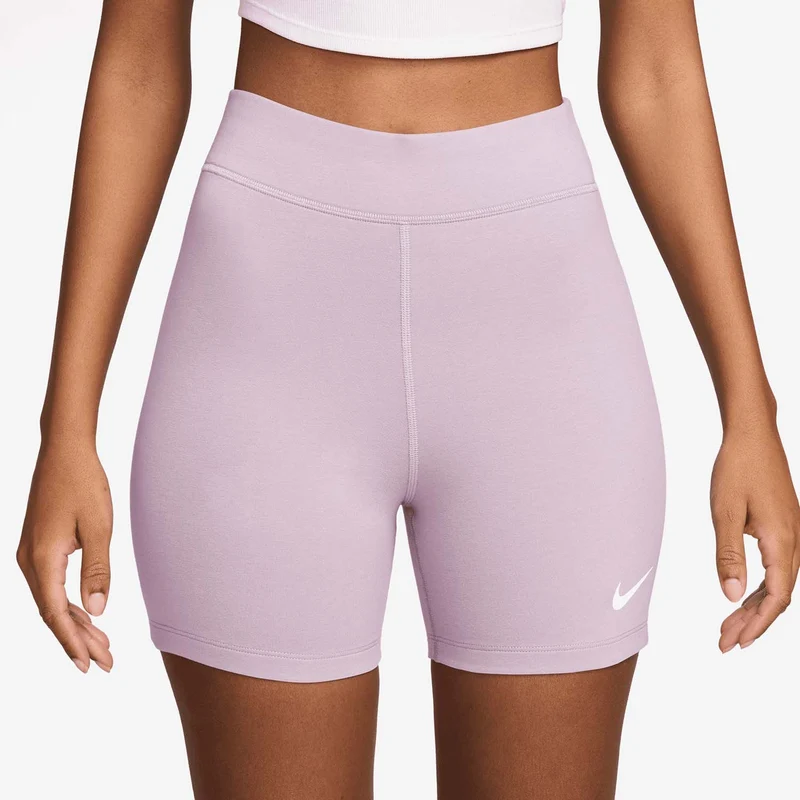 sportswear classic short met hoge taille (13 cm)
