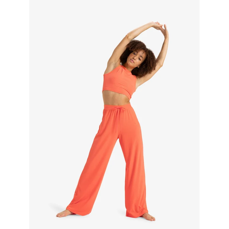 Rib Wide Leg P