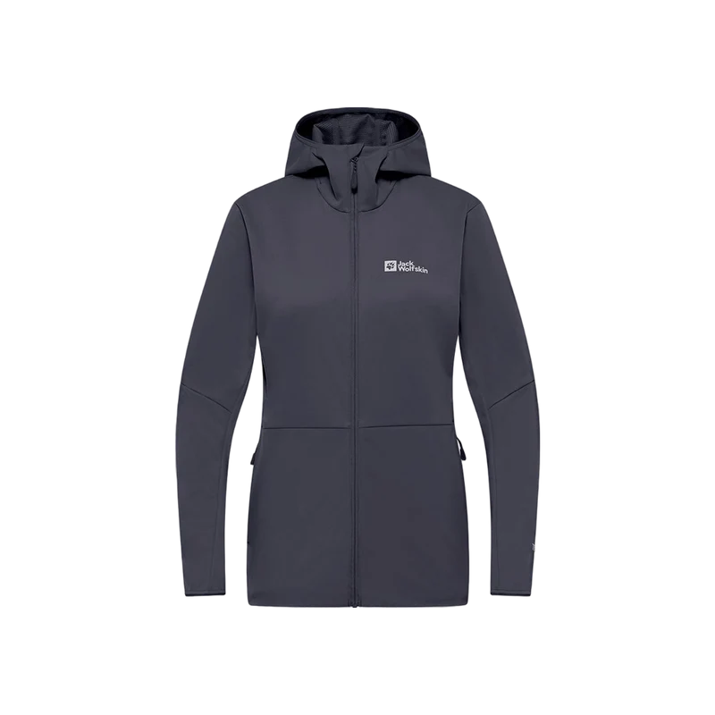 Jack Wolfskin Feldberg Hoody W - Dames Sotshelljas