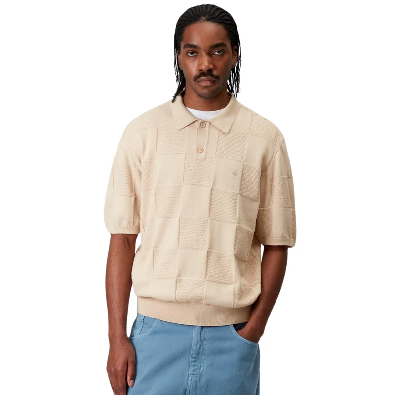 S/S Checker Polo