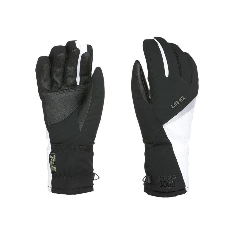 Level Glove Wmns Alpine Black/White