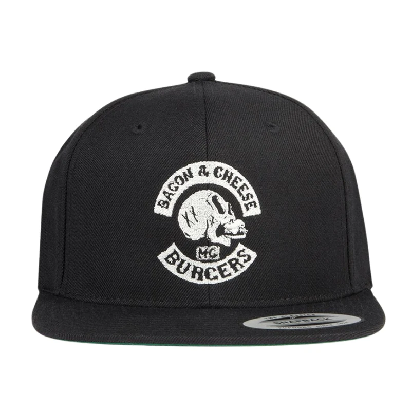 Bacon Cheese Structured 5 Panel Cap
