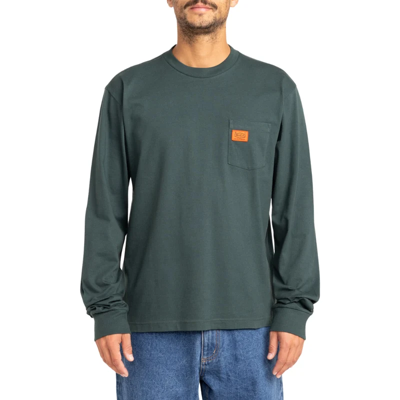 Chainmail Pocket LS Tee