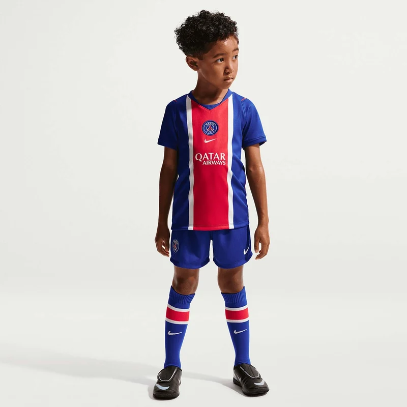 Paris Saint-Germain 2026 Stadium Thuis driedelig replicavoetbaltenue voor kleuters